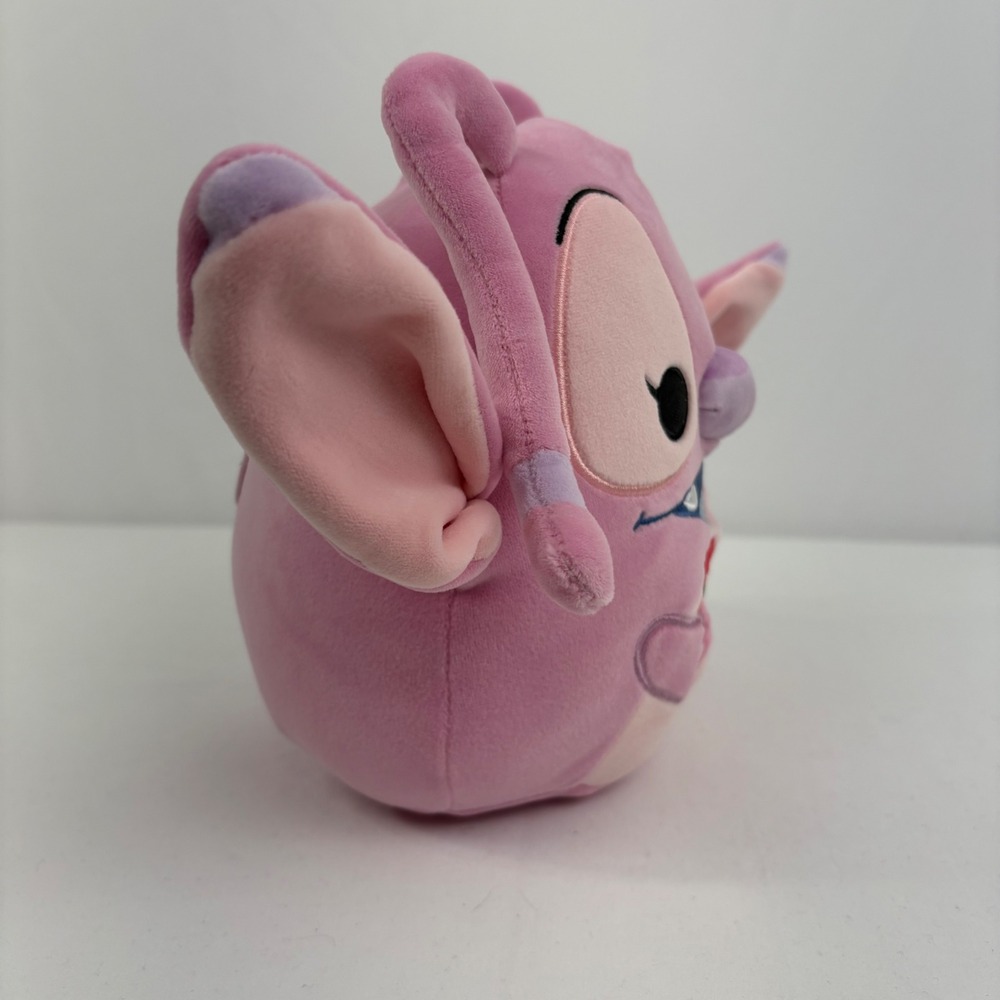 Disney Squishmallows Lilo & Stitch Angel Valentine Rose Pink Plush‎ 8 inch NWT - Picture 5 of 7